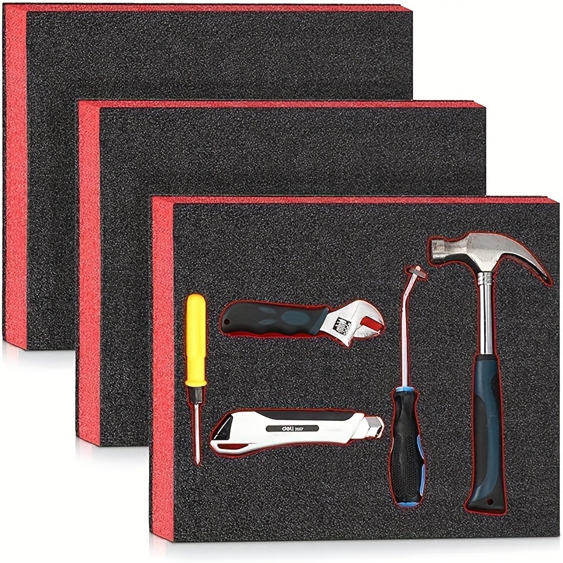 Home Improvement Binford Tools - Cut Toolbox Organizer Köpük Ek Parçaları