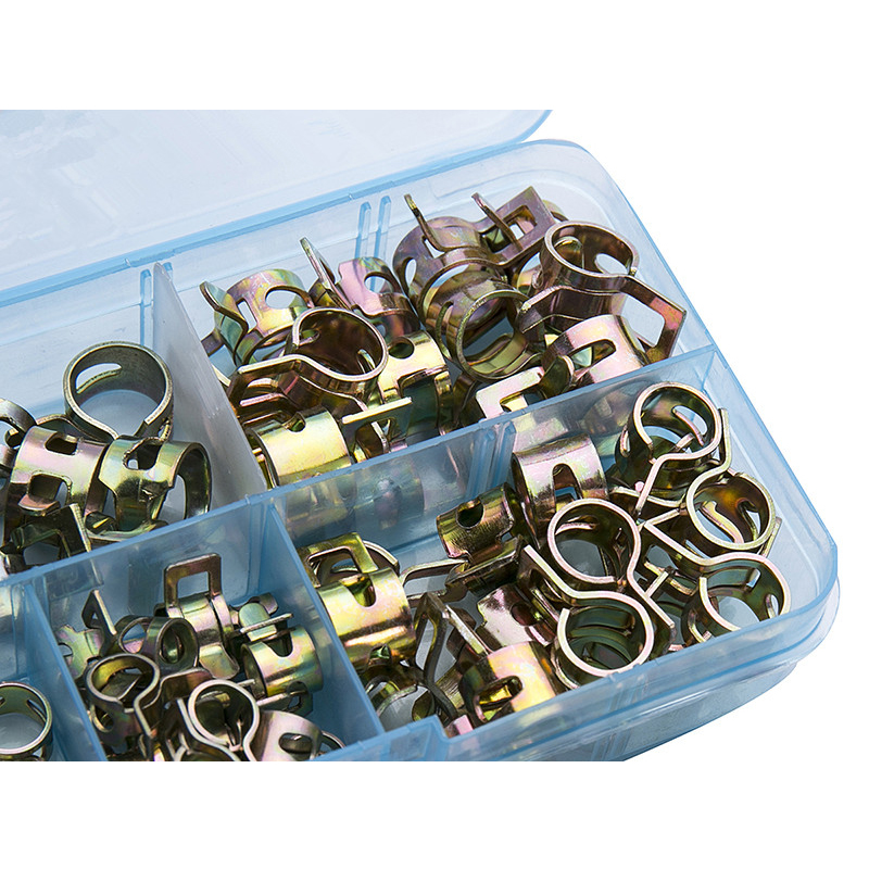 Hose Clamp Assorted - 75 adet/takım 6-10mm bahar akaryakıt su