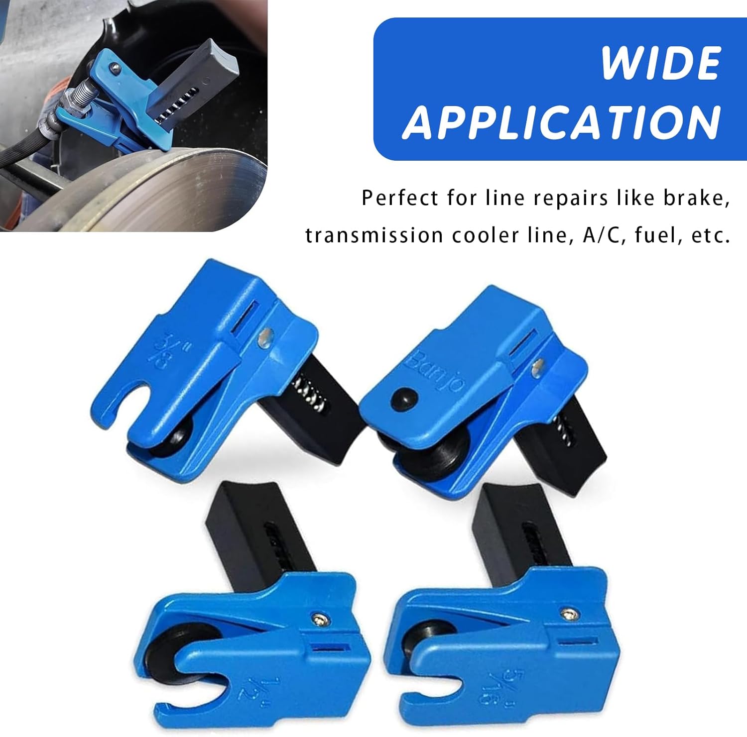 Hose Clamp Assorted - 4 Adet Araç Sıvı Hattı Tıkaçları