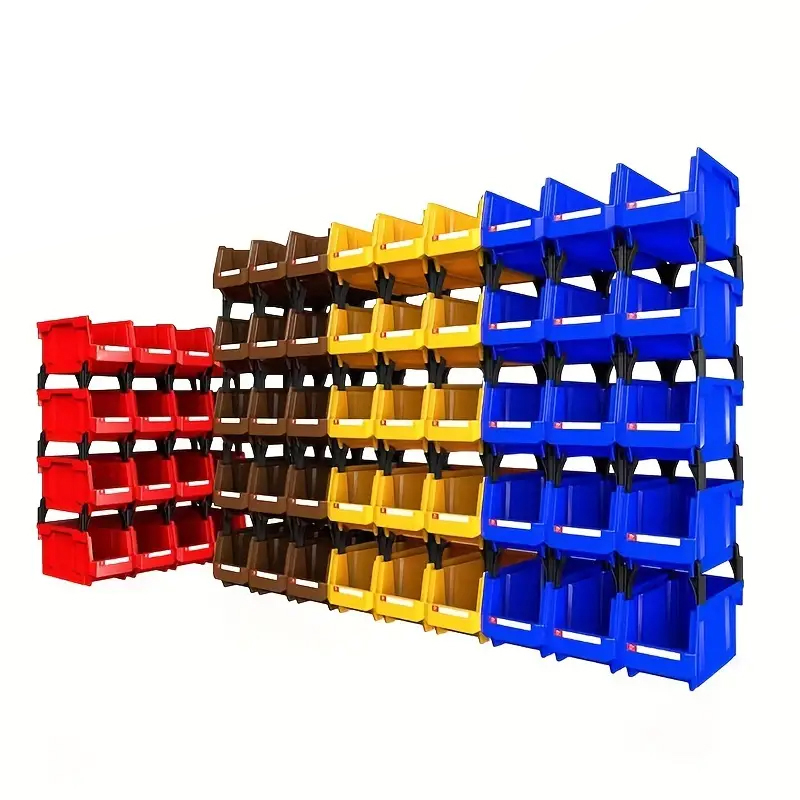 Home Improvement Binford Tools - 12 adet İstiflenebilir Alet Depolama Kutusu,