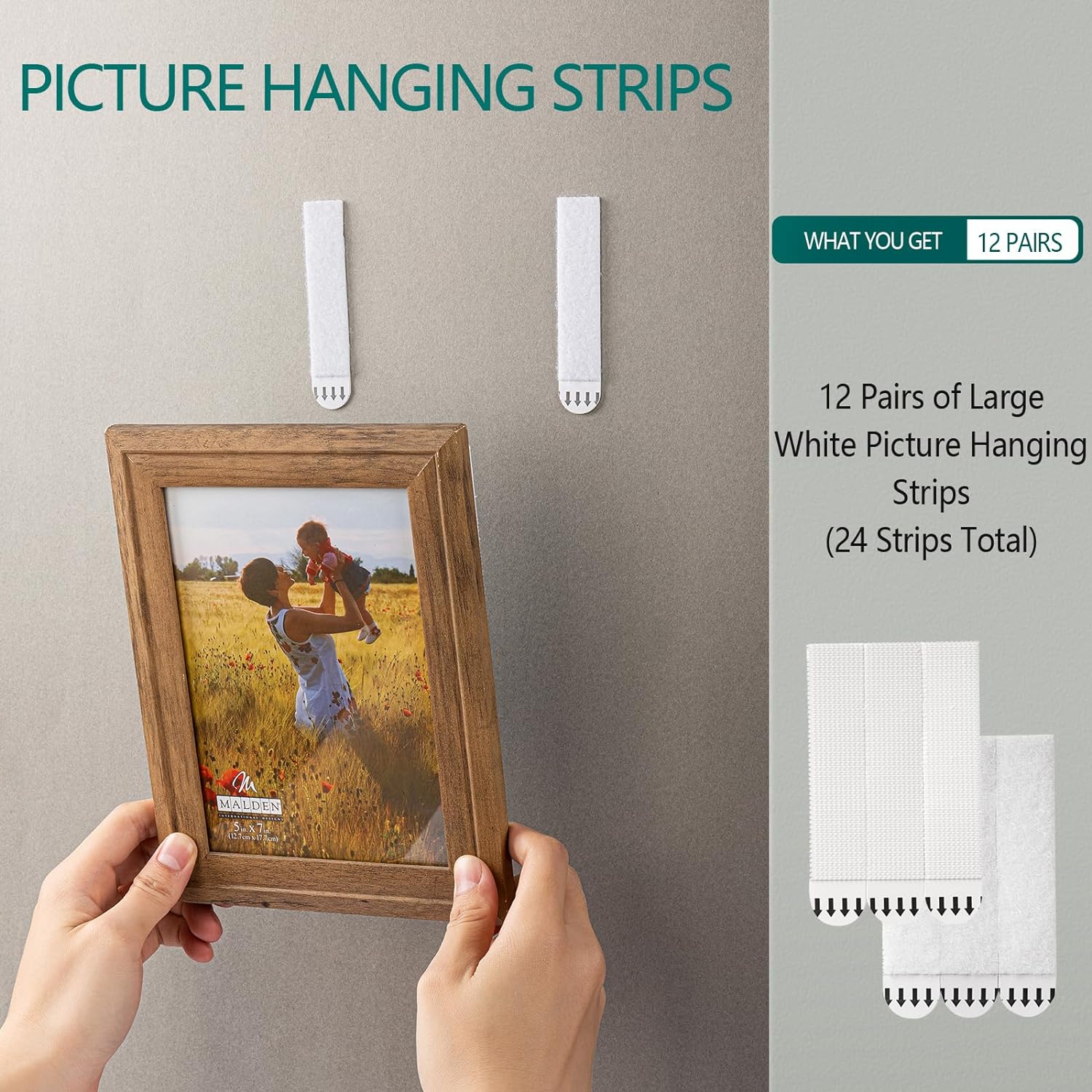 Picture Hanging Strip - Kendinden Yapışkanlı Çift taraflı Bant Duvar