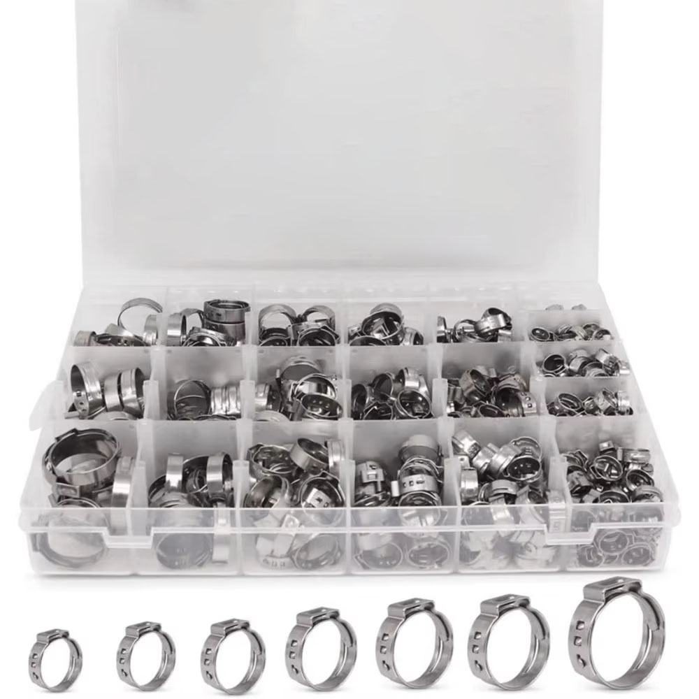 170 Adet Tek Kulaklı Hortum Ke - Hose Clamp Assorted incelemesi ve fiyatı