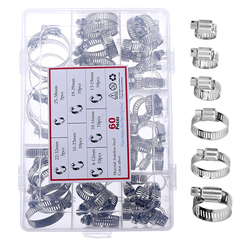 60 Adet Yakıt Enjeksiyon Hortu - Hose Clamp Assorted incelemesi ve fiyatı