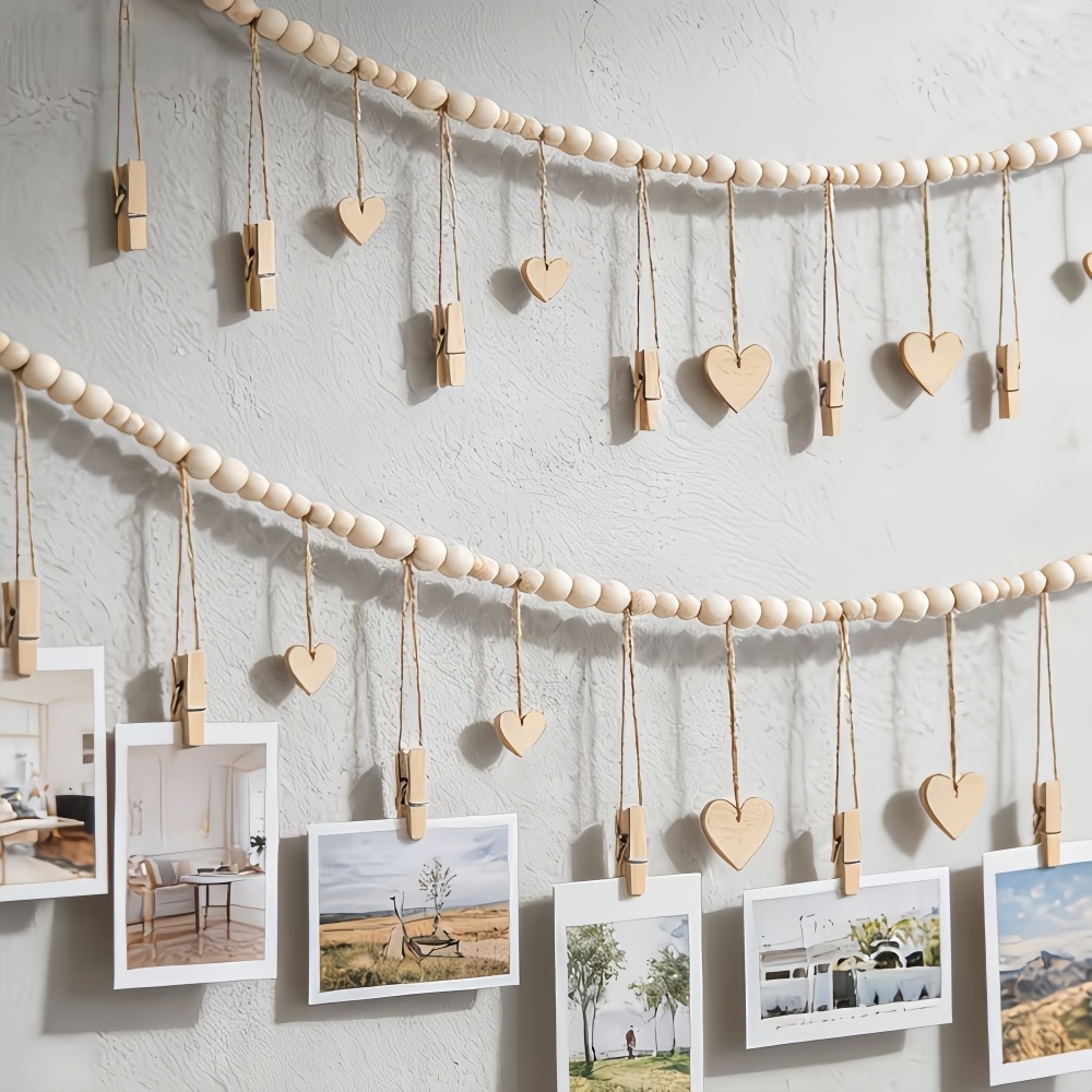 1 adet boncuk dizisi fotoğraf  - Picture Hanging Strip incelemesi ve fiyatı