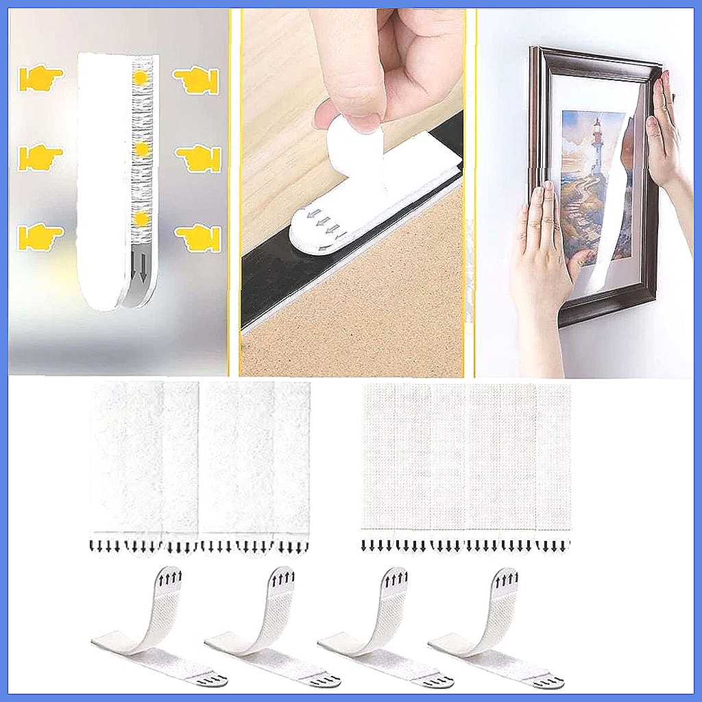 12 Çift Ağır Hizmet Tipi Resim - Picture Hanging Strip incelemesi ve fiyatı