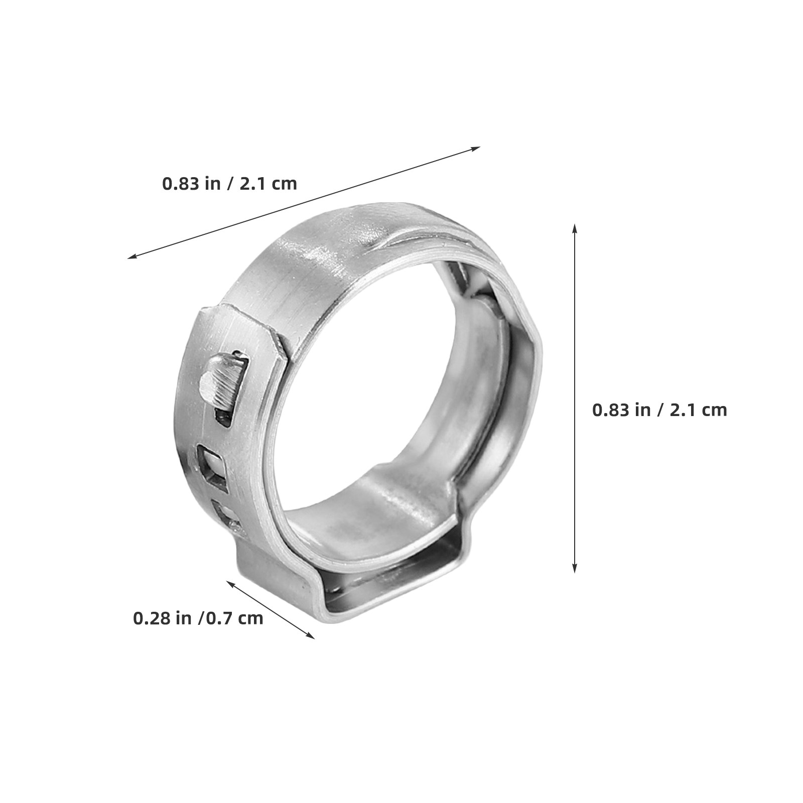 50 Adet Paslanmaz Çelik Tek Ku - Hose Clamp Assorted incelemesi ve fiyatı