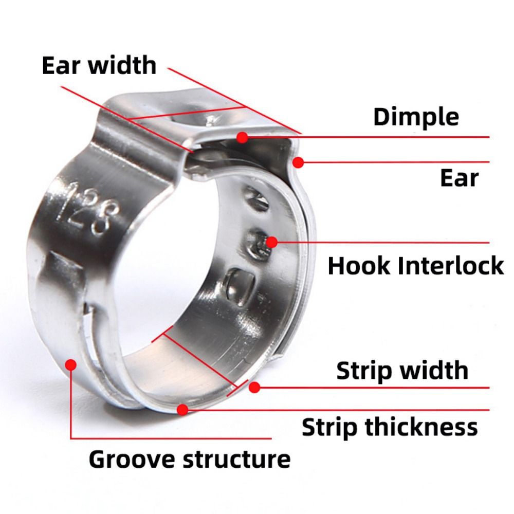 10 adet 5.3-31mm hortum kelepç - Hose Clamp Assorted incelemesi ve fiyatı