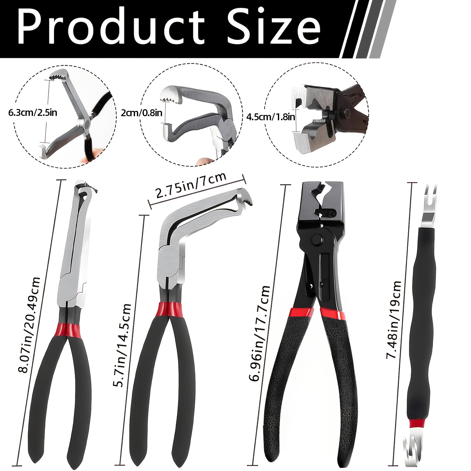 5 adet elektrik kesme pensesi  - Hose Clamp Assorted incelemesi ve fiyatı