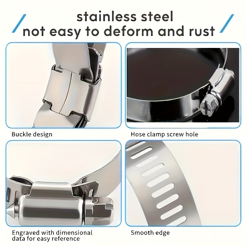 40/50 Adet Paslanmaz Çelik Hor - Hose Clamp Assorted incelemesi ve fiyatı