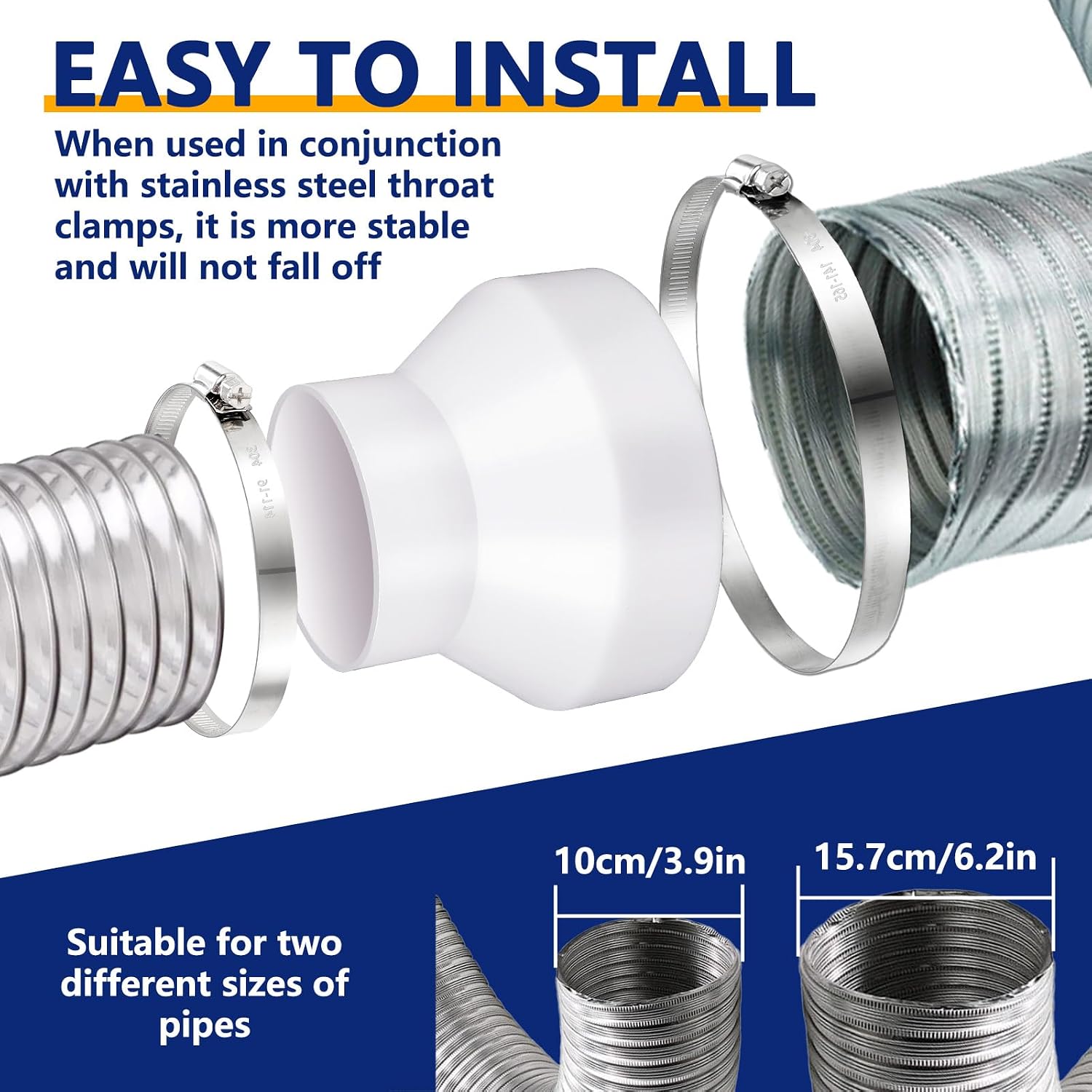 1 Set 6 ila 4 inç Kanal Redükt - Hose Clamp Assorted incelemesi ve fiyatı