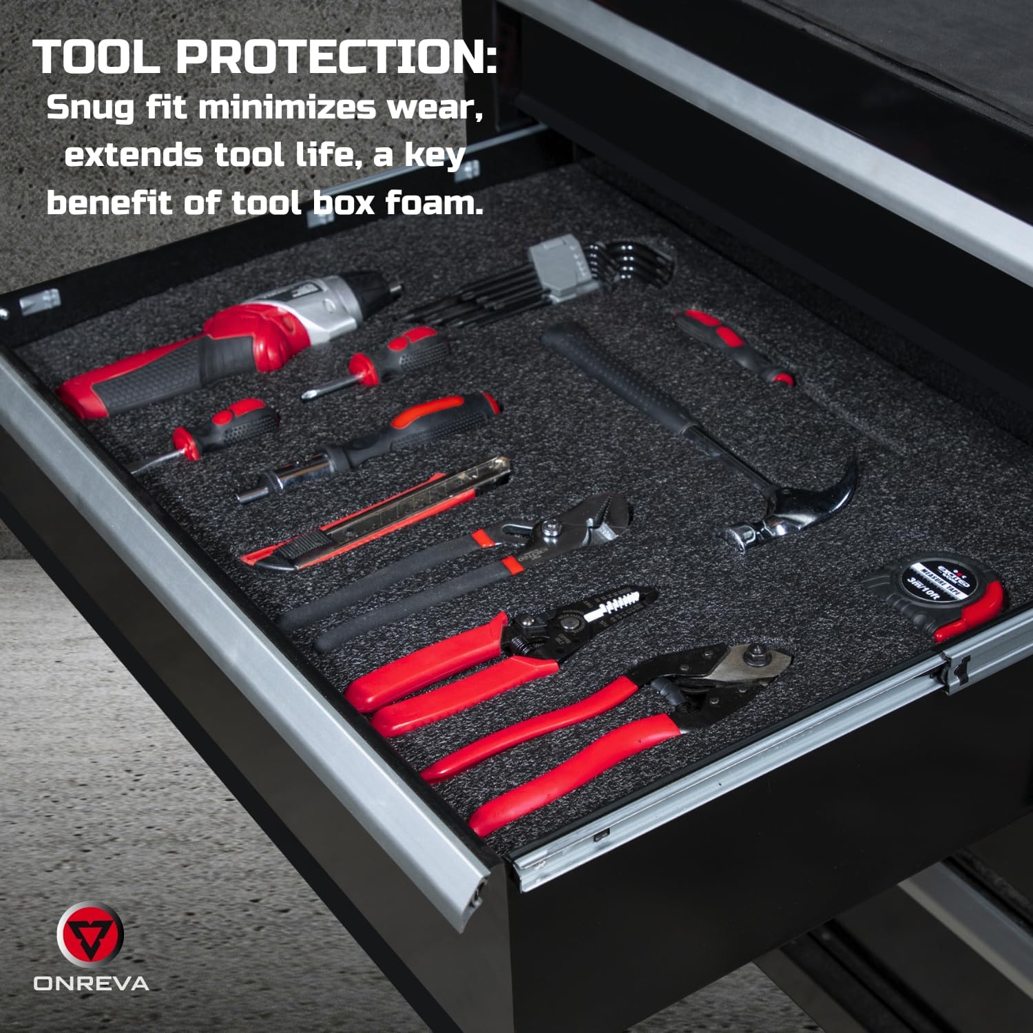 Cut Toolbox Organizer Köpük Ek - Home Improvement Binford Tools incelemesi ve fiyatı